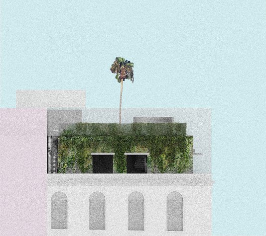 211 Katherine berhnardt house north facade sotirios corp color context grpscopy